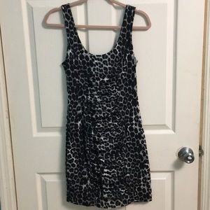 Express leopard dress XS